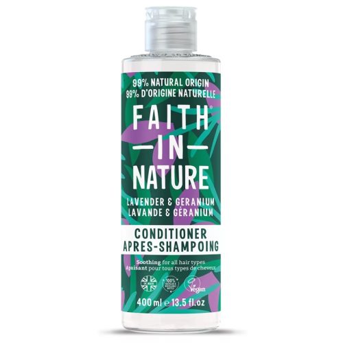 FAITH IN NATURE KONDICIONÁLÓ LEVENDULA ÉS GERÁNIUM 400 ML