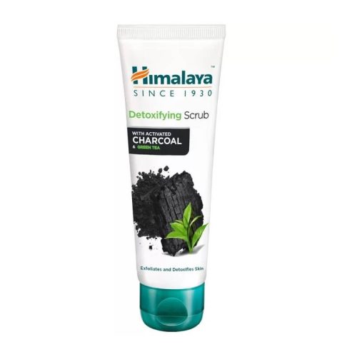 Himalaya Méregtelenítő arcradír aktív szénnel és zöld teával 75ml