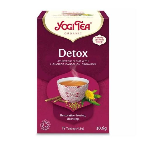 Yogi Tea® Bio Tisztító (méregtelenítő) tea- 17 db