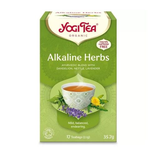 Yogi Tea® Lúgosító gyógynövényes bio tea - 17db