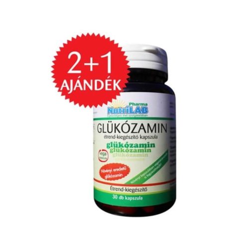 NutriLAB Glükozamin kapszula 30db - 2+1 AJÁNDÉK