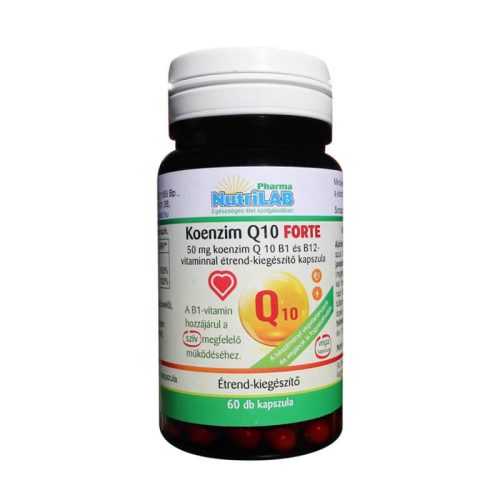 NutriLAB Koenzim Q10 Forte vega kapszula 50mg - 60db