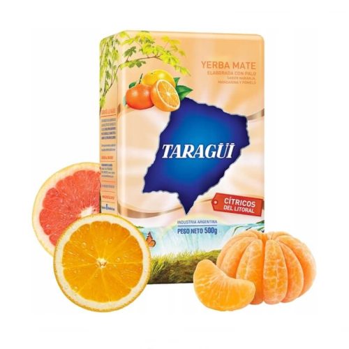 Mate tea Taragüi Citrus (Citricos del Litoral), 500g