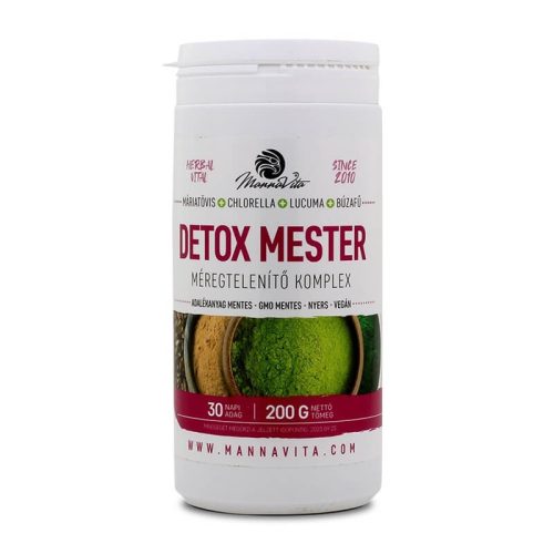 MannaVita Detox Mester méregtelenítő komplex 200g