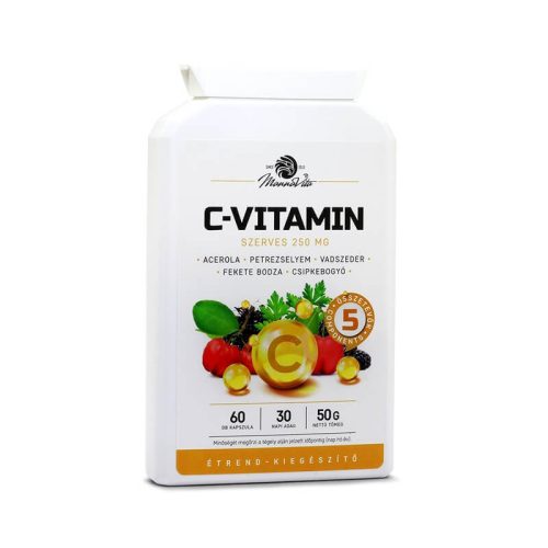 Mannavita Szerves C-Vitamin komplex 250 mg - 60 kapszula