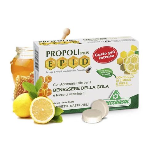 Natur Tanya® S. EPID® propoliszos szopogatós tabletta C-vitaminnal (mézes-citromos) - édesítőszerrel