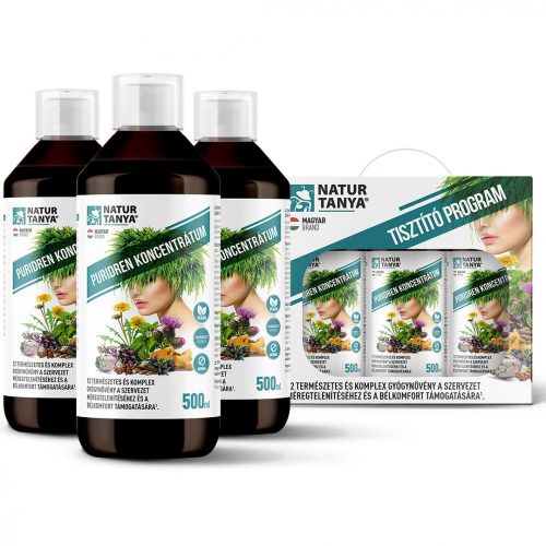 Natur Tanya® 60 napos Puridren® Tisztító Program