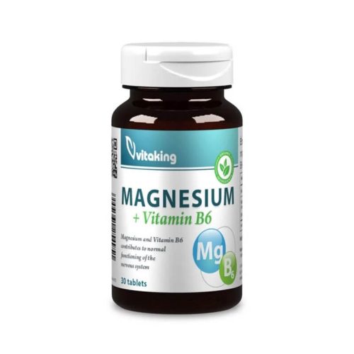 Vitaking Magnézium Citrát + B6 vitamin - 30 tabletta