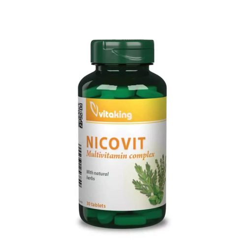 Vitaking Nicovit multivitamin - 30 tabletta