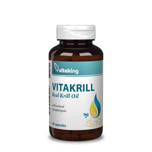 Vitaking Vitakrill olaj - 90 kapszula