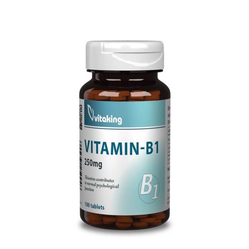 Vitaking B1-vitamin / Tiamin 250mg - 100 tabletta