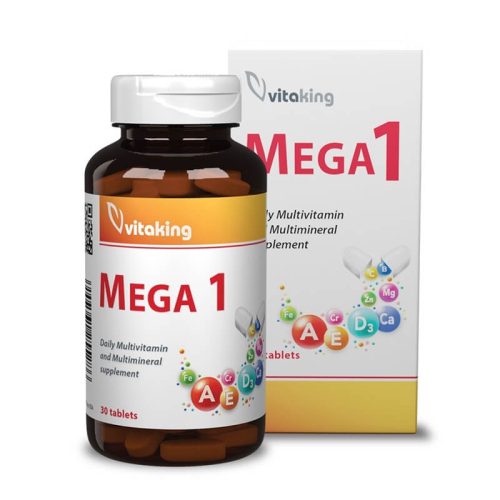 Vitaking Mega1 multivitamin - 30 tabletta