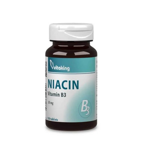 Vitaking B3-vitamin Niacin 10mg - 100 tabletta