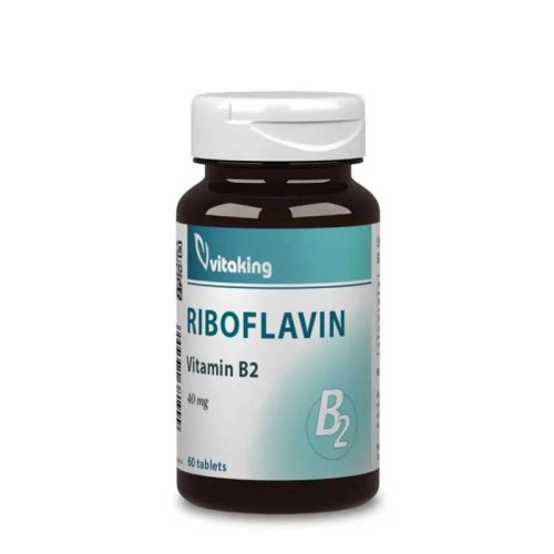 Vitaking B2-vitamin 40mg - 60 tabletta