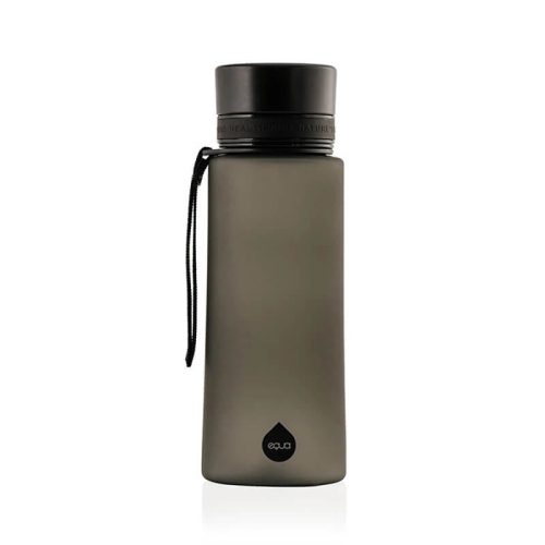 EQUA Matte Black kulacs (BPA mentes) - 600 ml